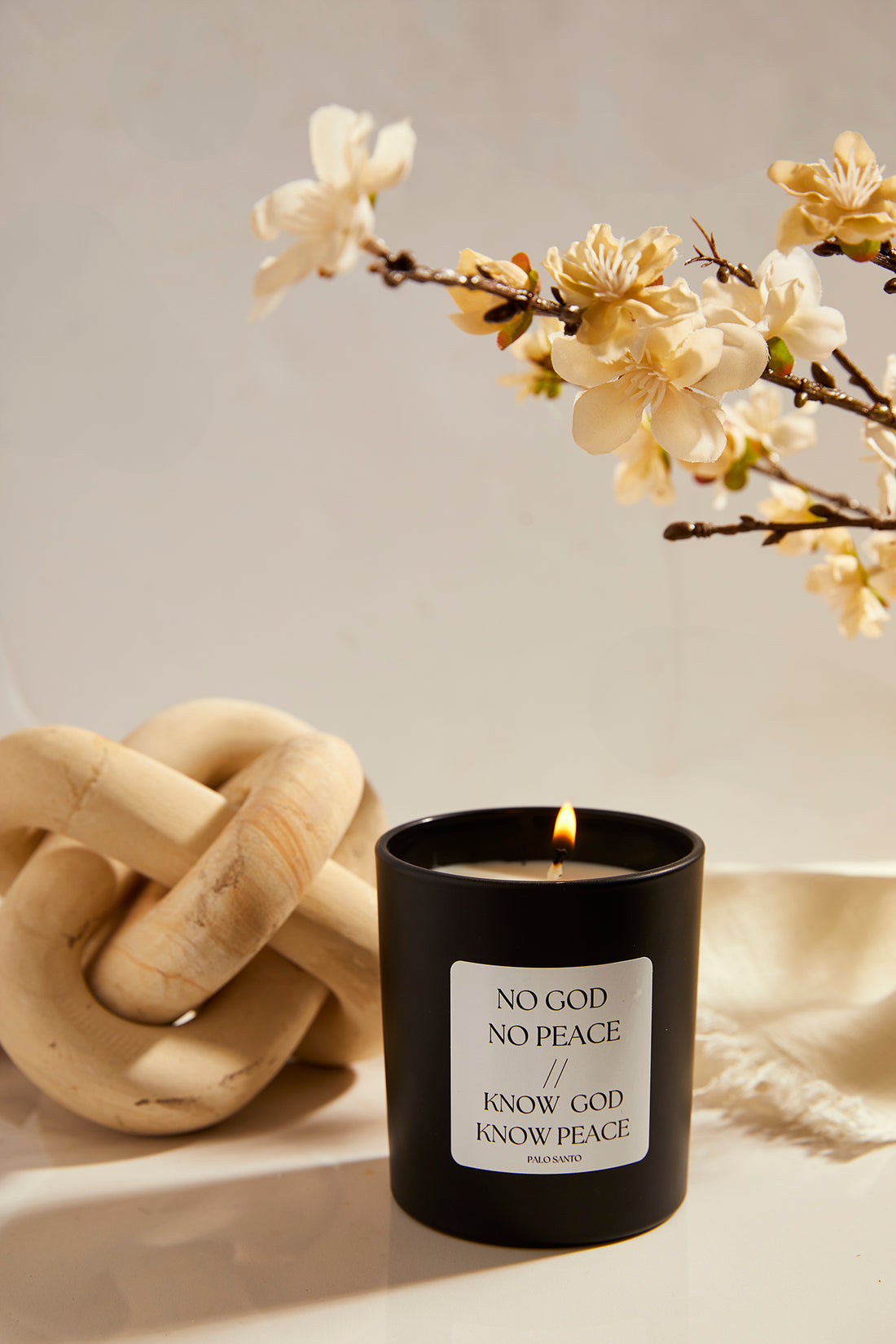 Peaceful Palo Santo Candle